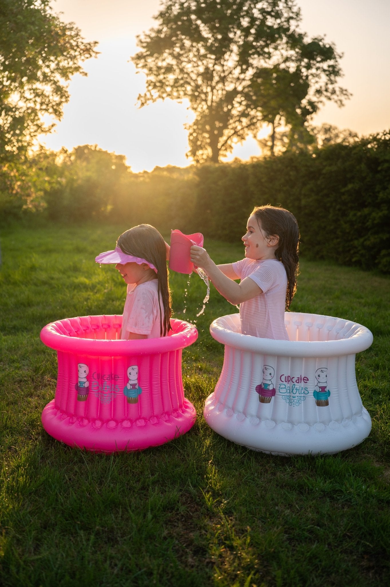 Cupcake Babies Shampoo Cap Pink - Cupcake Babies Europe
