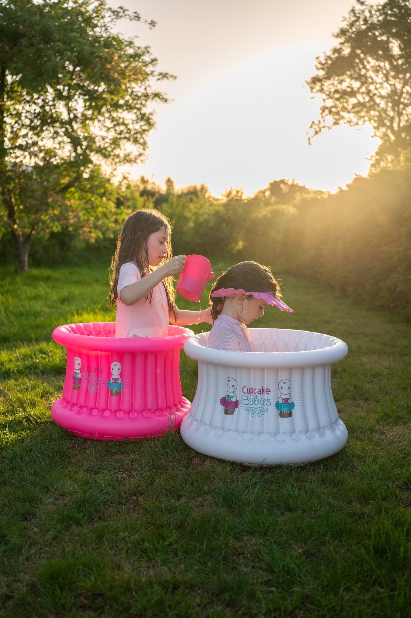 Cupcake Babies Shampoo Cap Pink - Cupcake Babies Europe