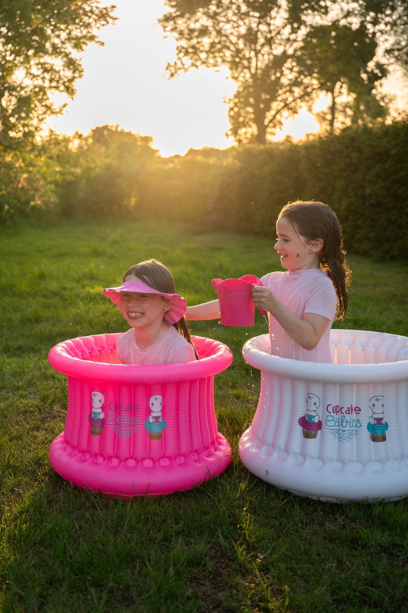 Cupcake Babies Shampoo Cap Pink - Cupcake Babies Europe