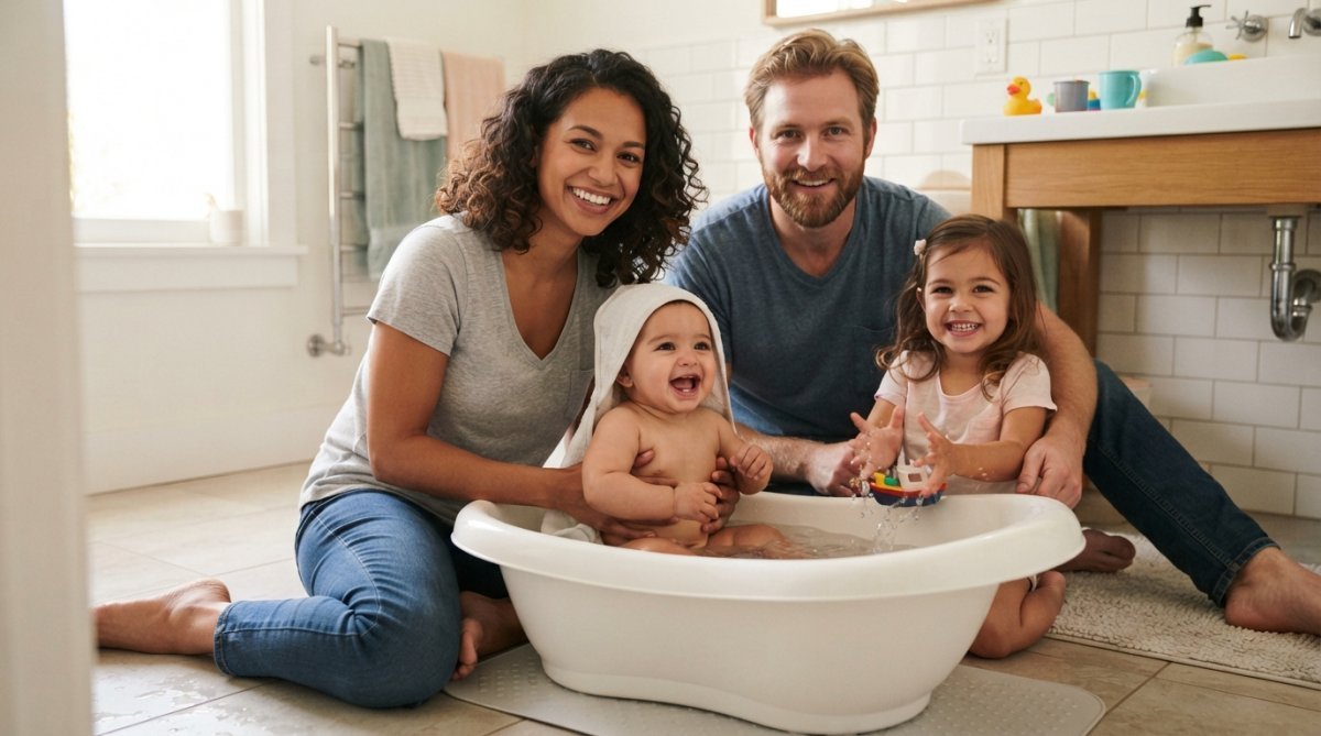 Baignoire bébé ergonomique : guide complet - Cupcake Babies Europe