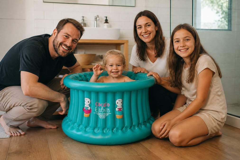 Baignoire bébé évolutive jusqu'à 8 ans : guide complet - Cupcake Babies Europe