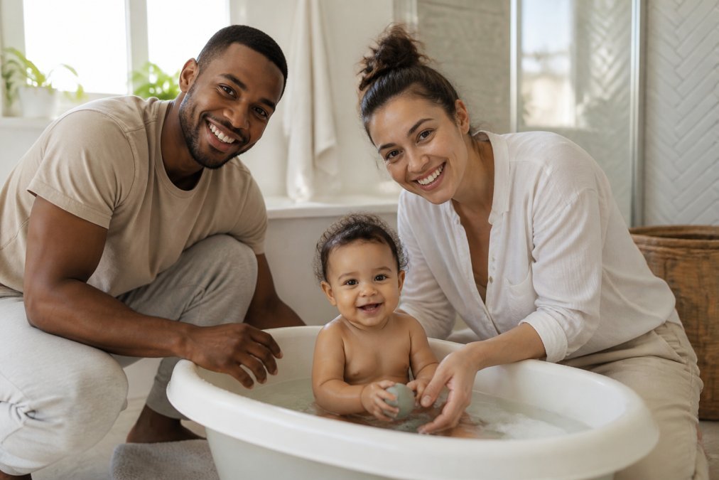 Baignoire bébé sans BPA : matériaux sûrs et durables - Cupcake Babies Europe