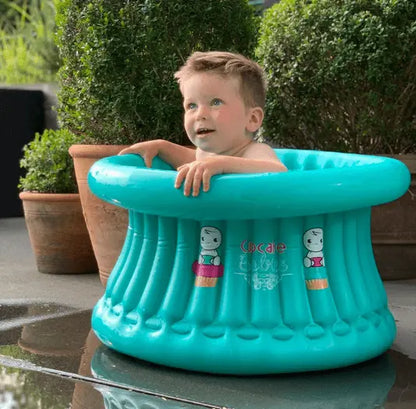 Inflatable Baby Bathtub | Portable Baby Tub | Cupcake Babies