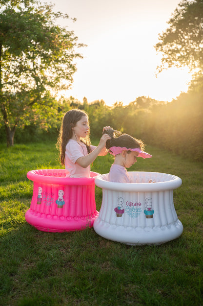 Shampoo Cap Pink Cupcake Babies