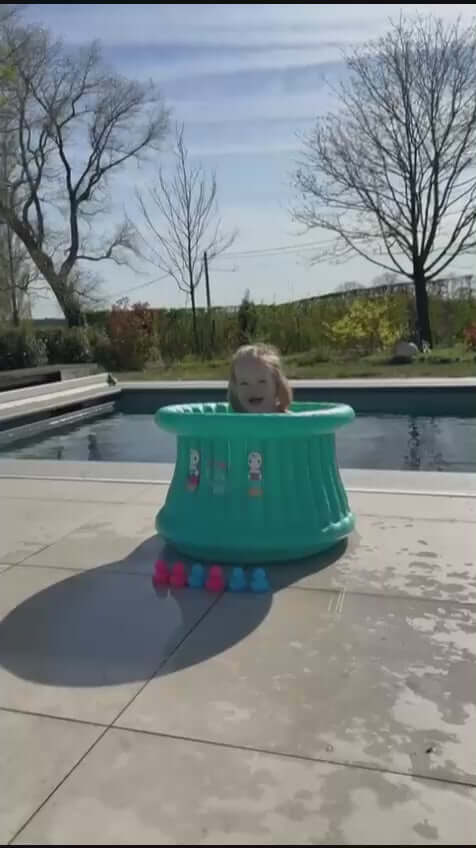 Inflatable Baby Bathtub | Portable Baby Tub | Cupcake Babies